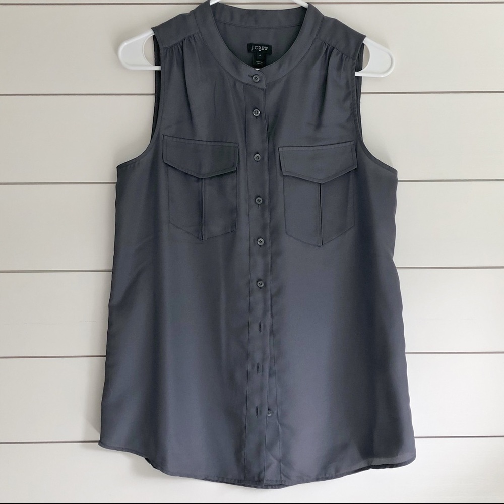 J Crew Button down flowy top